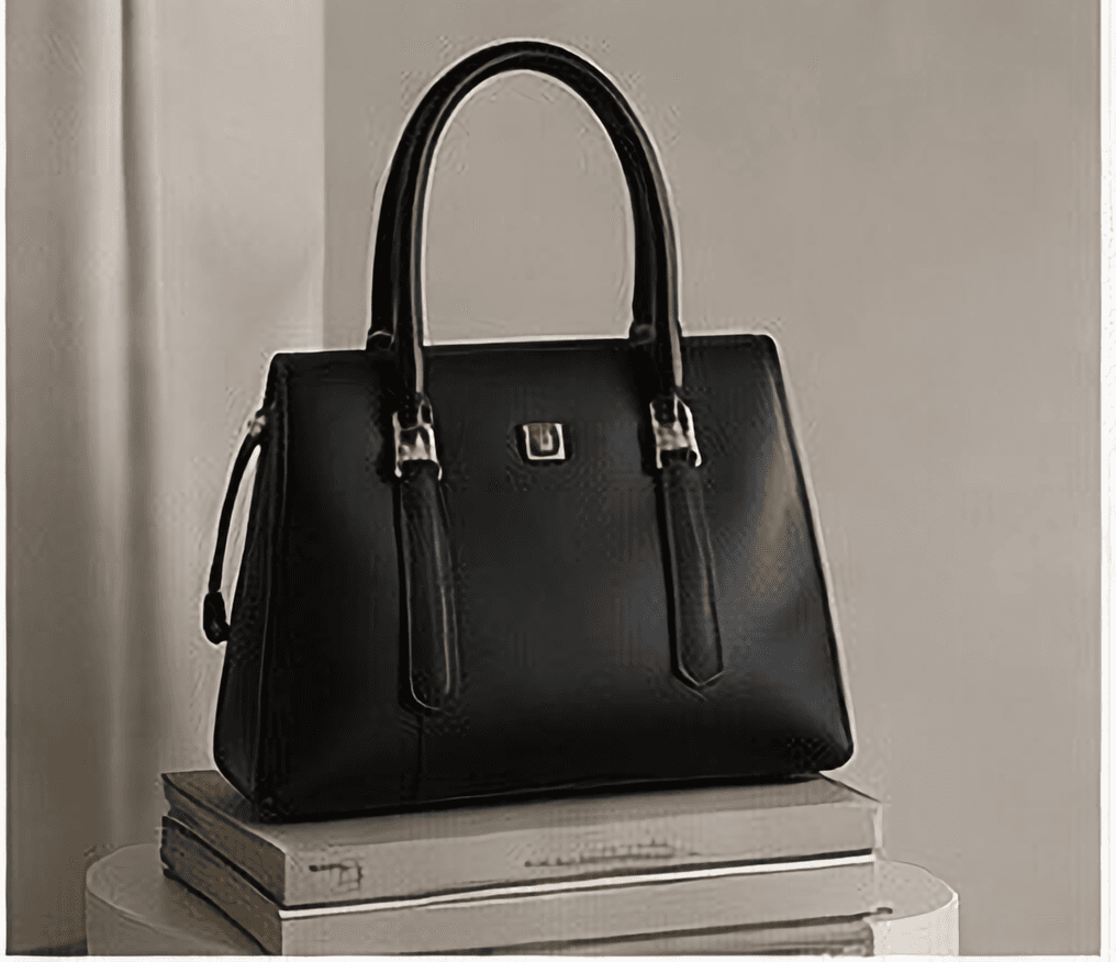 レザートートバッグ（ブラック）