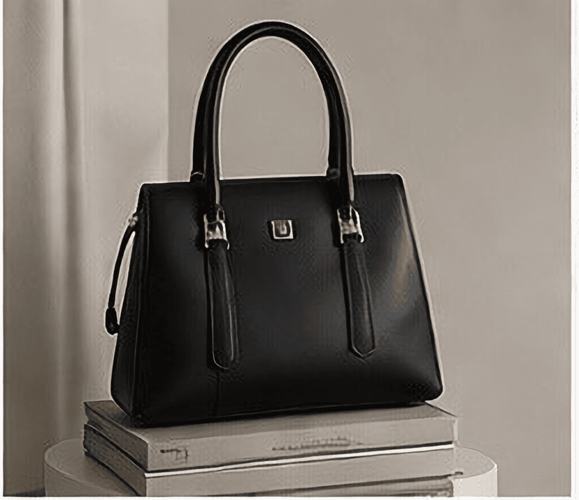 レザートートバッグ（ブラック）